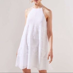Loft halter lace swing dress size XXSP